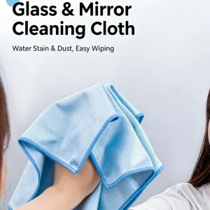 16Pcs Multipurpose Microfiber Cleaning Cloth Water‑stain Removal Towel Glass Window Desktop and LCD Screen Reusable Home Wipes
